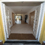 Level entry to Flat Spaces accessible bungalow